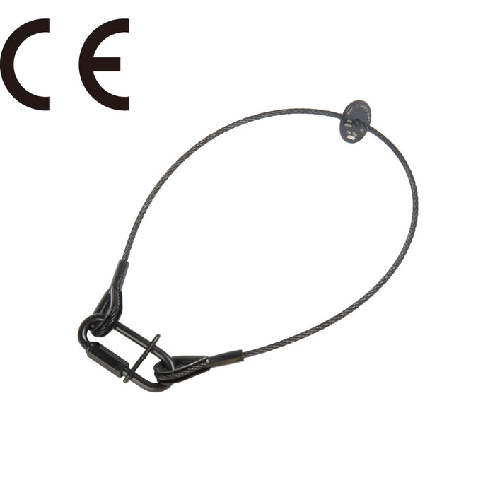 SW-E05B - 15 kg BGV-C1 Safety Wire, Black