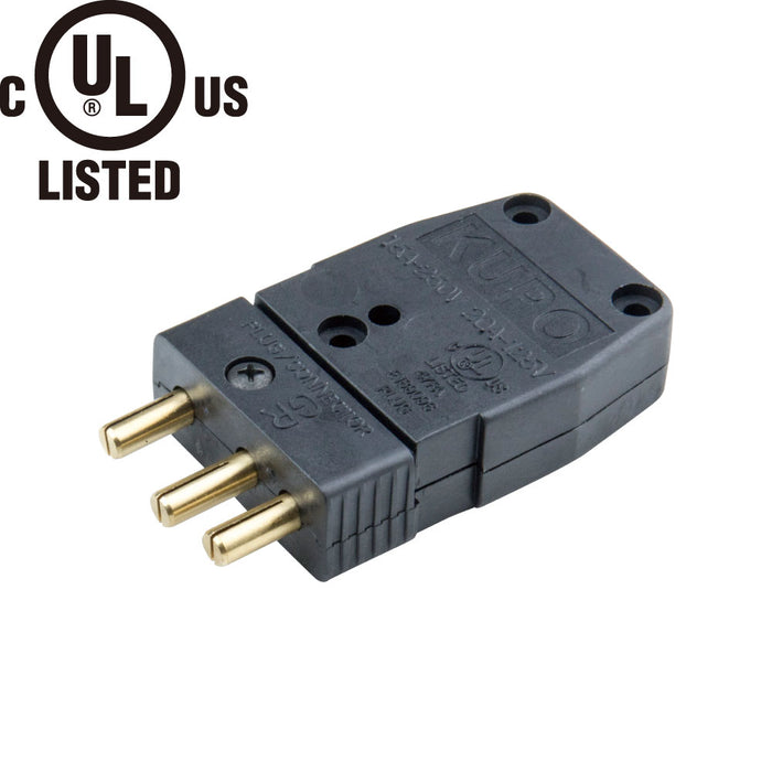 KUPO TSP-20LM 20 AMP Stage Pin Connector - Inline / Line Male