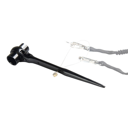 WS-240 - Wing Nut Ratchet Wrench, 19 / 22 mm, handle detail