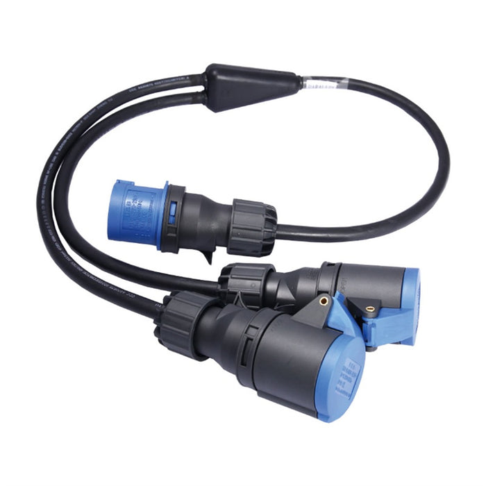 KUPO YS-2.5-CEE Single Phase Y-Splitter - 3 x 2.5 mm² Parallel, CEE