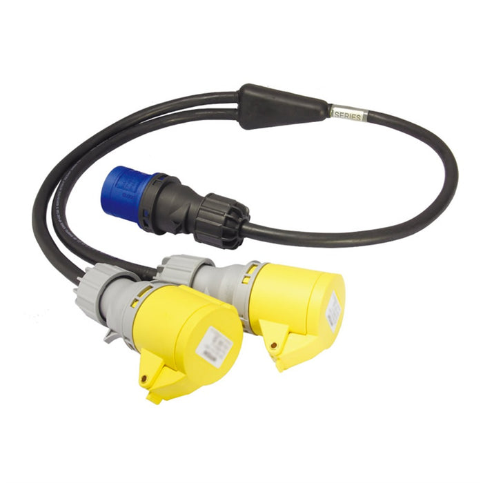 KUPO YS-2.5/S-CEE Single Phase Y-Splitter - 3 x 2.5 mm² Series, CEE