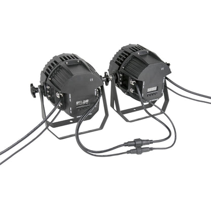 ZPW-64-18-10 - KUPO Outdoor LED PAR 180 W RGBW, rear control panel detail