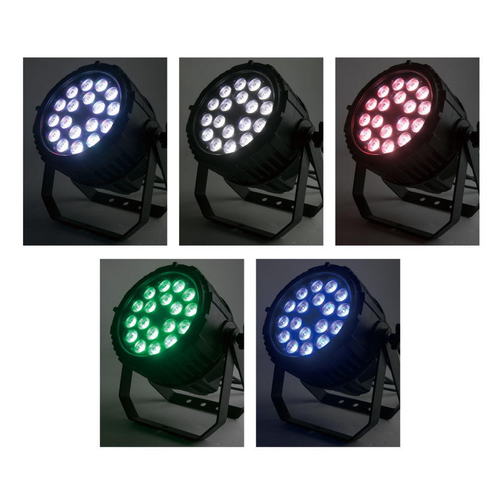 ZPW-64-18-10 - KUPO Outdoor LED PAR 180 W RGBW, outdoor housing detail