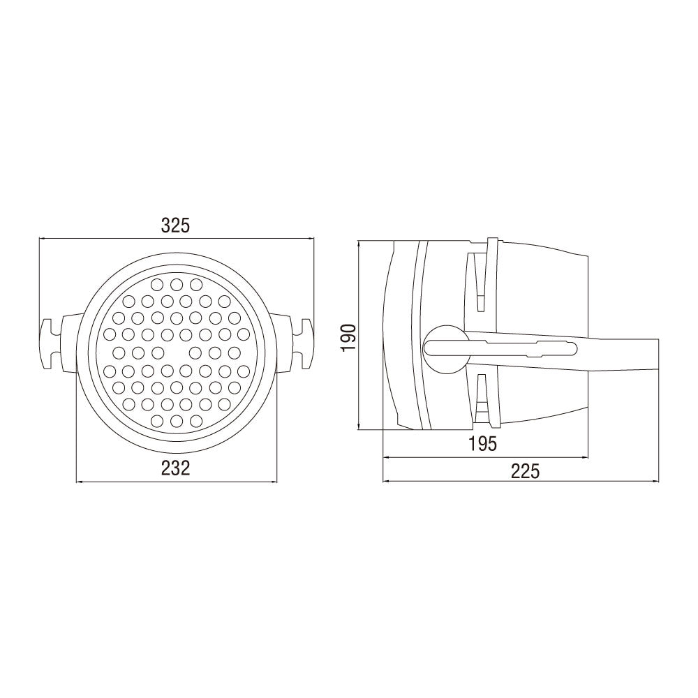 ZPW-64-18-10 - KUPO Outdoor LED PAR 180 W RGBW, lighting effect view