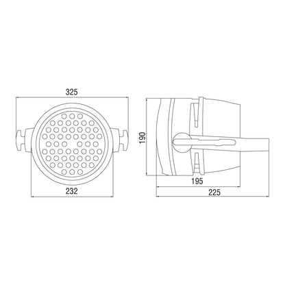 ZPW-64-18-10 - KUPO Outdoor LED PAR 180 W RGBW, lighting effect view