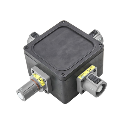 PDB-C1303GY - KUPO PowerFit 400 A Rubber Cubic Power Distro Box - Gray product view